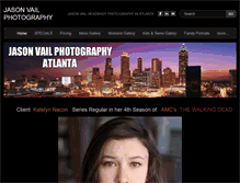 Tablet Screenshot of jasonvailphotography.com